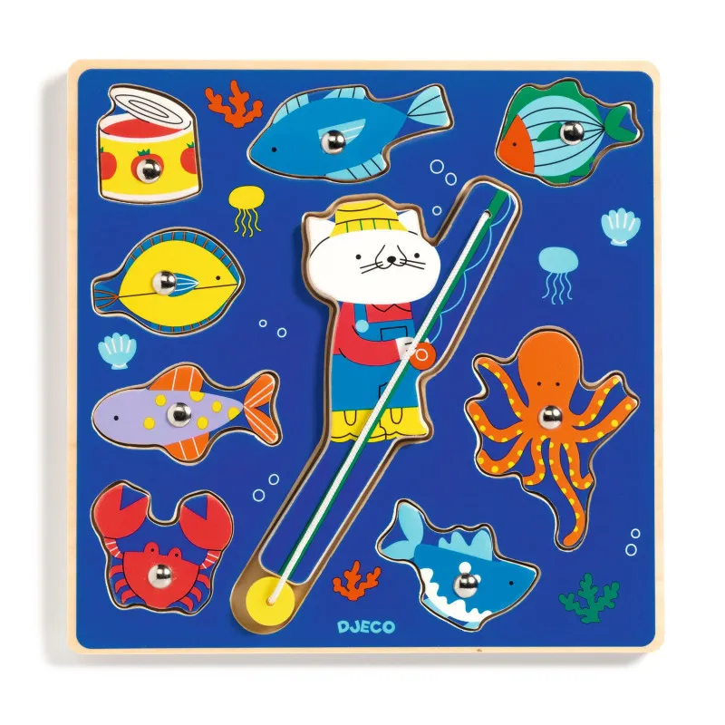 Djeco Puzz & fish Color – vue 2 – Puzzles en bois