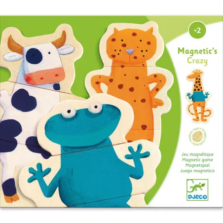 Djeco Crazy – vue 1 – Magnets