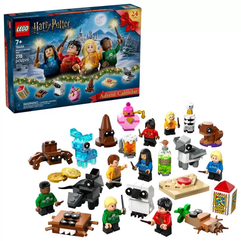 Lego [Harry Potter] Le calendrier de l’Avent 2025 – vue 2 – Lego et Duplo