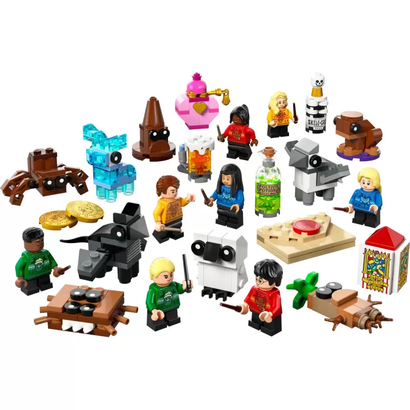 Lego [Harry Potter] Le calendrier de l’Avent 2025 – vue 4 – Lego et Duplo