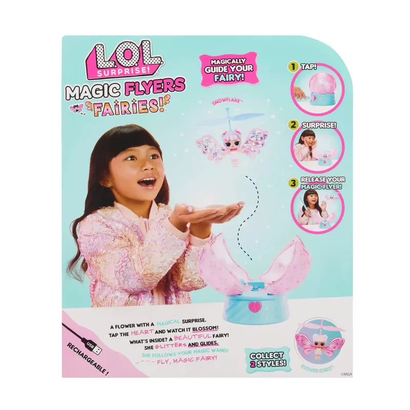 MGA LOL Surprise - Magic Flyers Fairies Tots - Snowflake – vue 6 – LOL Surprise