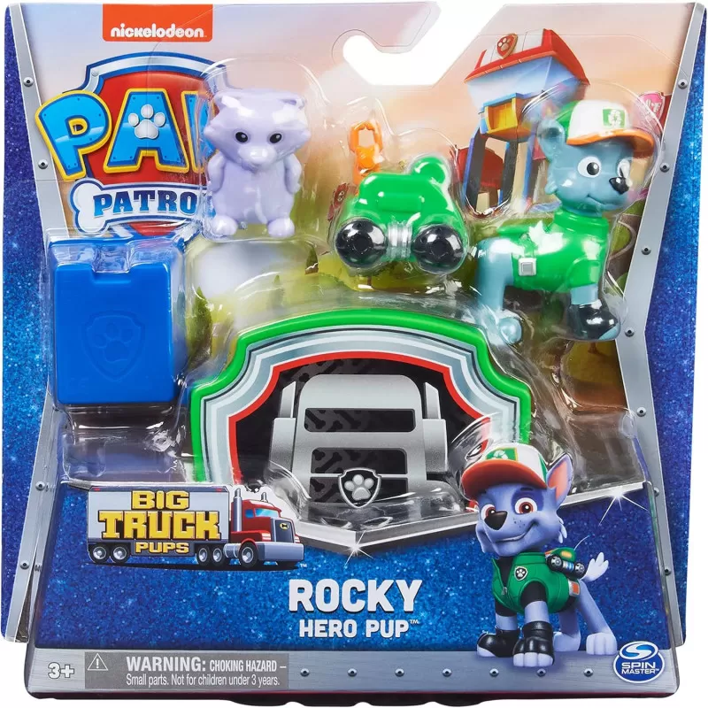 Spin Master Paw Patrol - Big Truck Pups - Rocky Hero Pup – vue 2 – Paw Patrol