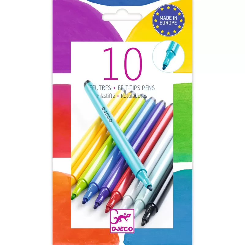 Djeco Feutres - Arc-en-ciel – vue 1 – Peinture & dessin