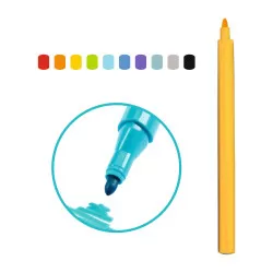 Djeco Feutres - Arc-en-ciel – vue 2 – Peinture & dessin