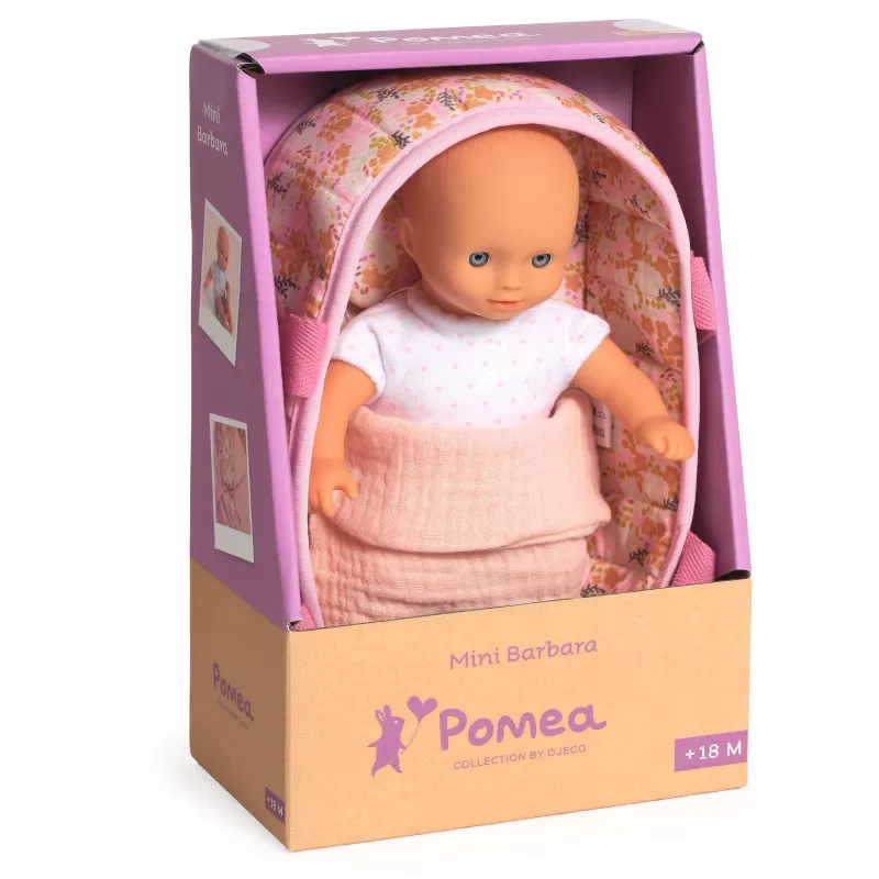 Djeco Pomea - Mini Barbara – vue 2 – Djeco Dolls