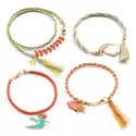 Djeco Kumihimo Bracelets – vue 2 – Beads & Jewellery