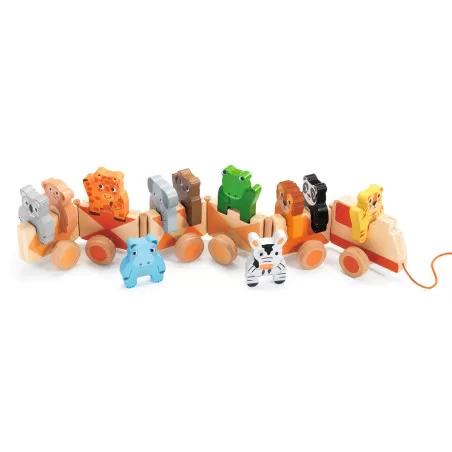 Djeco Trainimo Jungle – vue 1 – Pull and push