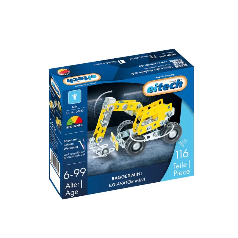 Eitech Mini excavator [beginner] – vue 2 – Metal Construction