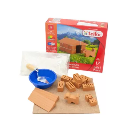 Teifoc Niche pour chien – vue 1 – Briques en terre cuite