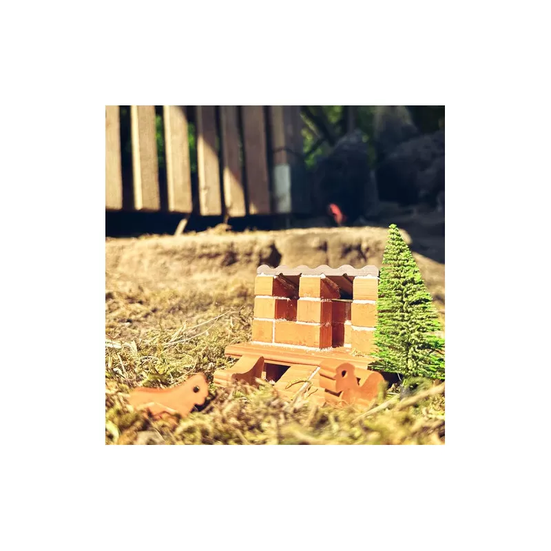 Teifoc Chicken Coop – vue 4 – Clay Bricks