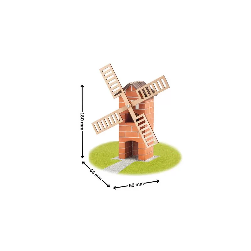 Teifoc Moulin à vent – vue 7 – Briques en terre cuite