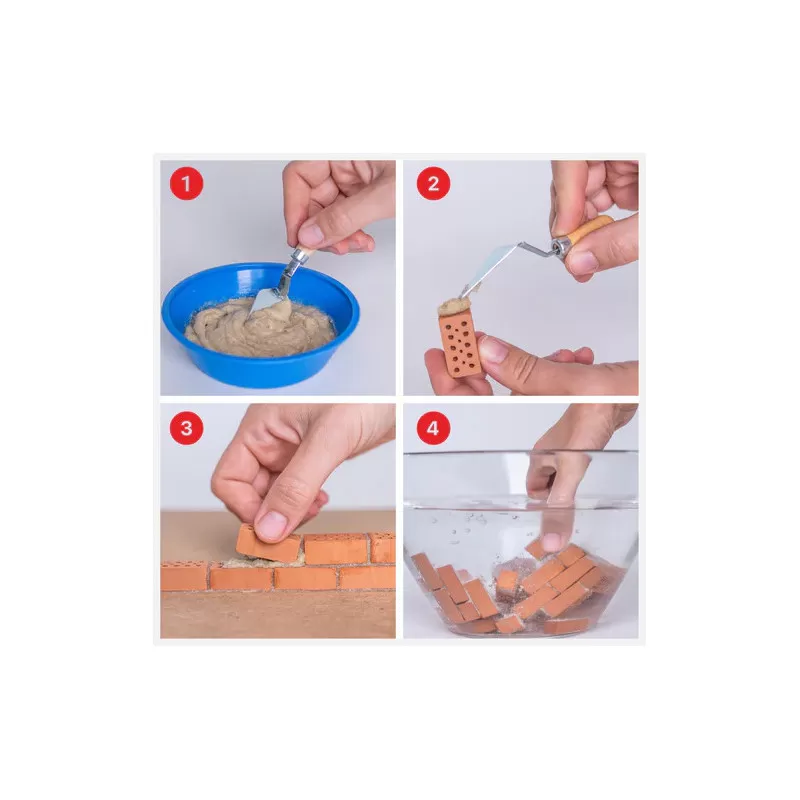 Teifoc Mortier soluble – vue 3 – Briques en terre cuite