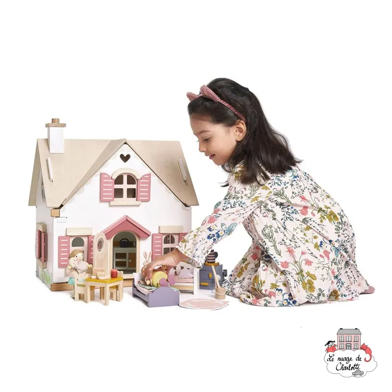 tender leaf Cottontail Cottage - TLT-8123 - Tender Leaf Toys - Doll's Houses - Le Nuage de Charlotte