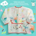 Acheter Tablier avec poche - Gommettes et crayons - DJECO - Le Nuage de Charlotte