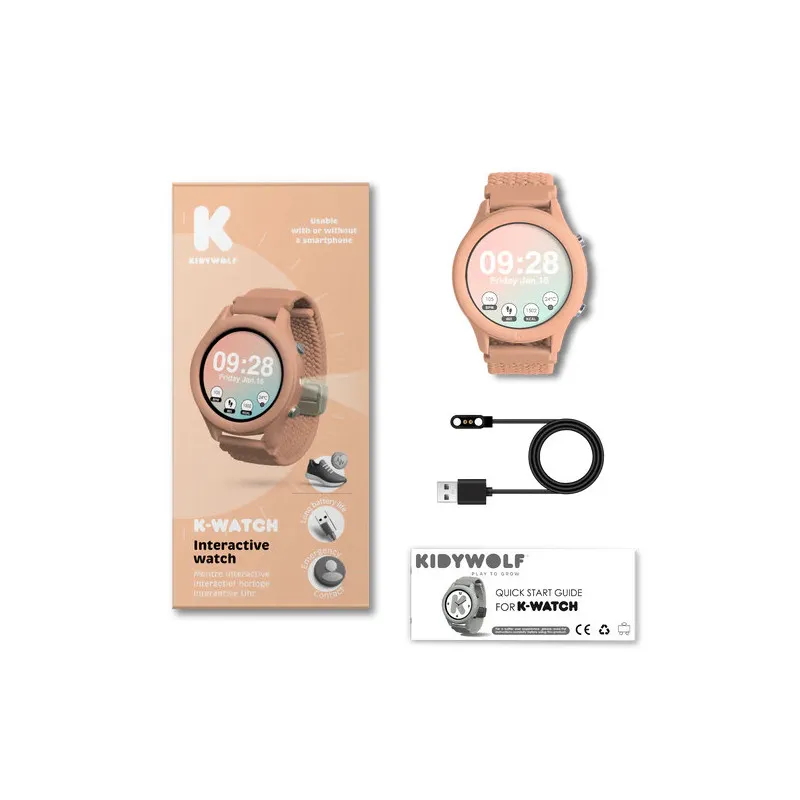 K-WATCH montre enfant interactive OLED, 10 sports | KIDYWOLF
