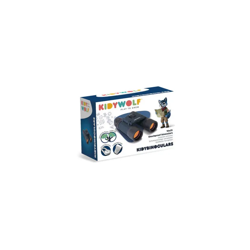KIDYBINOCULARS kids 10× binoculars – outdoor adventure | KIDYWOLF