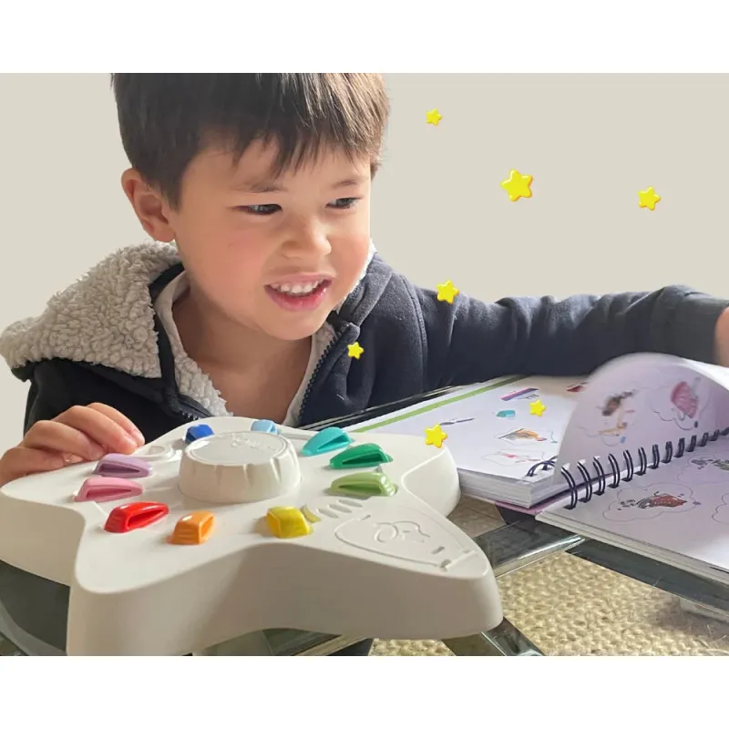 Coffret Étoilium – Jeu pédagogique mécanique sans écran, dès 3 ans