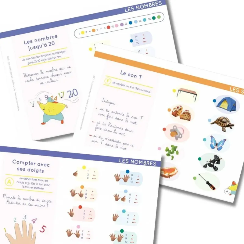 Etoilium Easel GS/CP/CE1 French & Mathematics – Learning Set