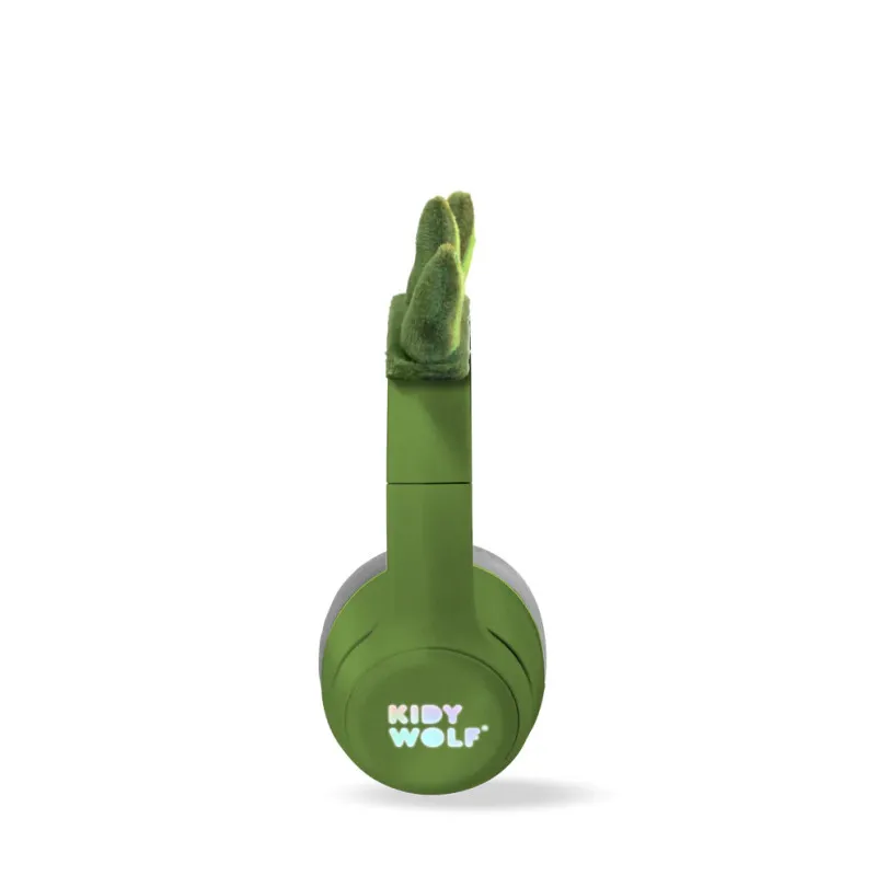 Casque Bluetooth KIDYEARS Dino – enfant & adulte, 85 dB