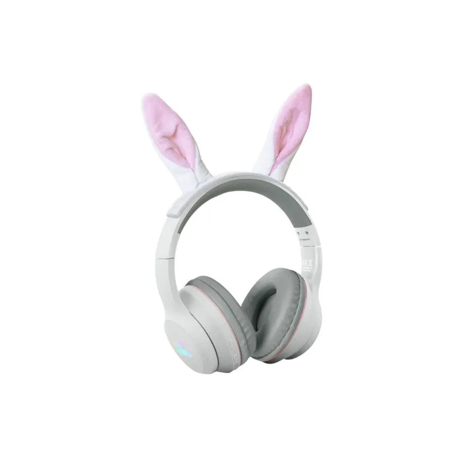 Casque Bluetooth KIDYEARS Rabbit – enfant & adulte, 85 dB