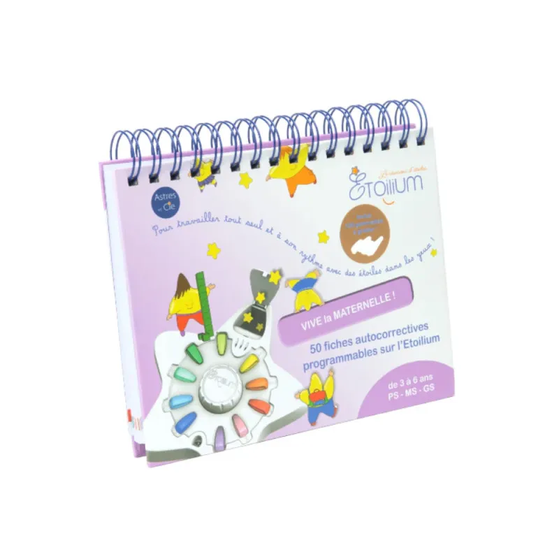 Carnet “Vive la Maternelle” – 50 Activity Sheets – Étoilium