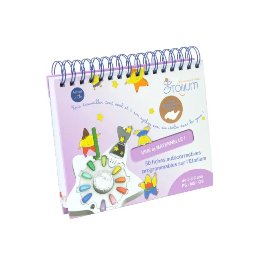 Carnet Vive la Maternelle – 50 fiches d’activités – Étoilium