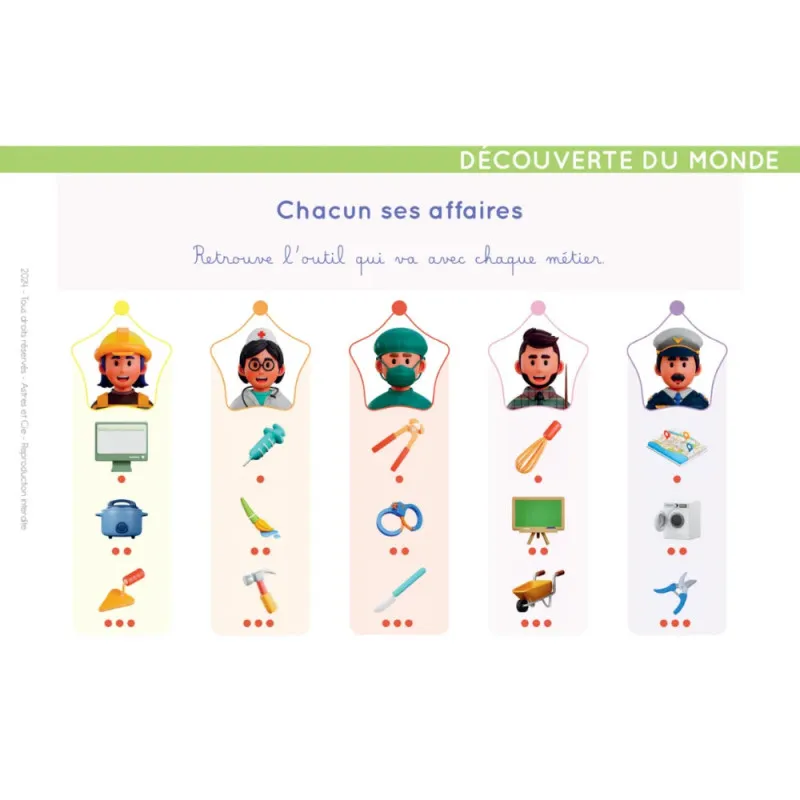 Carnet Vive la Maternelle – 50 fiches d’activités – Étoilium