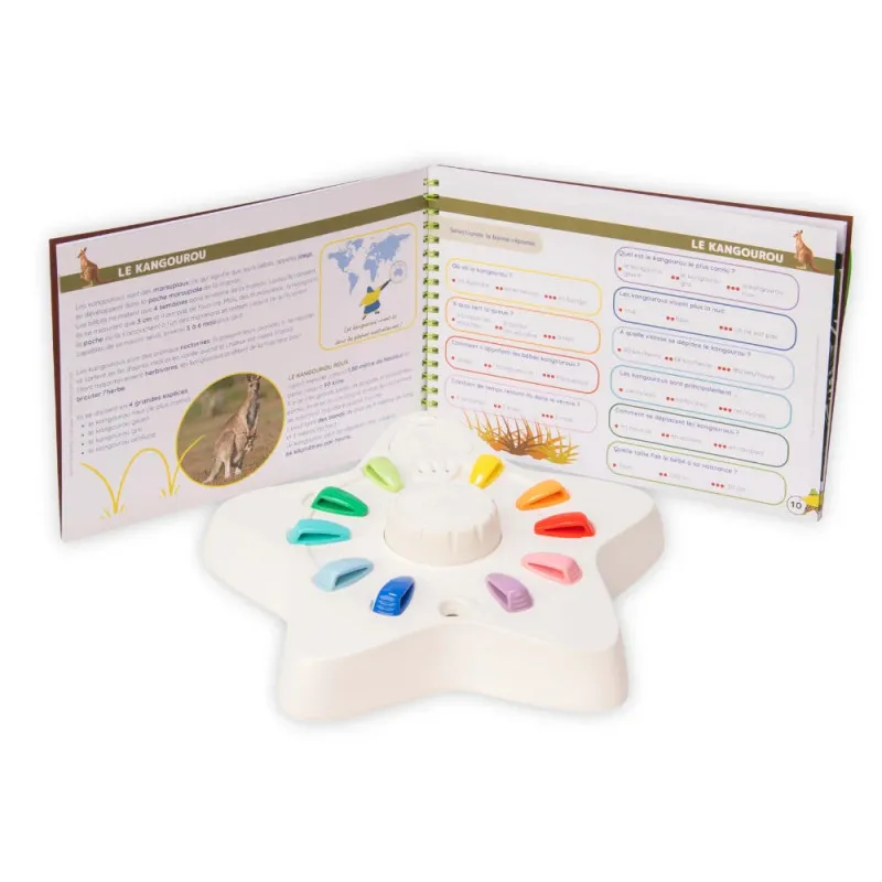 Wild Animals Workbook – 30 Discovery & Self-Correcting Sheets – Étoilium
