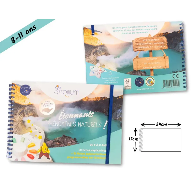 Amazing Natural Phenomena Workbook – 30 Sheets – Étoilium