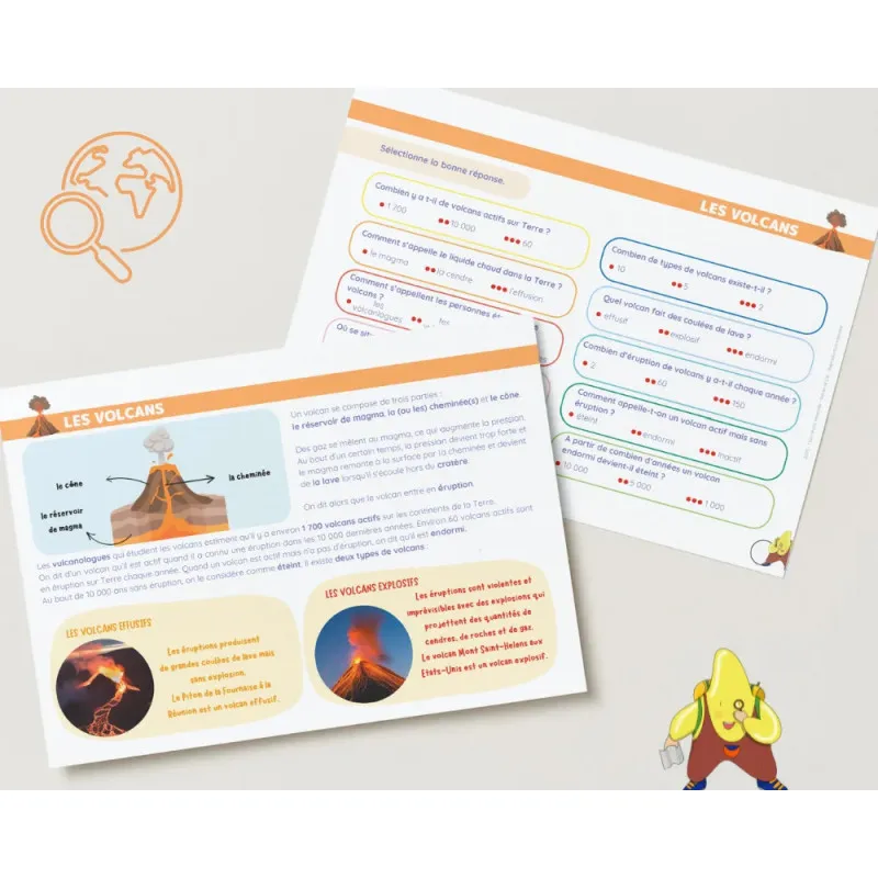 Amazing Natural Phenomena Workbook – 30 Sheets – Étoilium