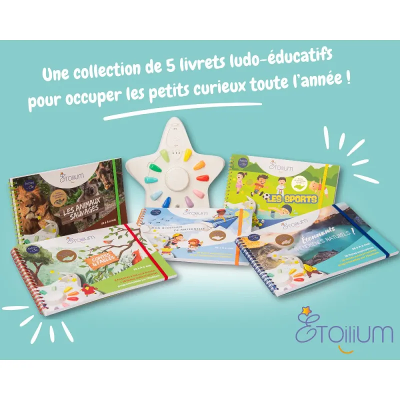 Livret Étonnants Phénomènes Naturels – 30 fiches – Étoilium
