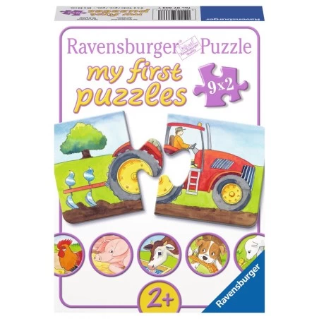 A la ferme - RAV-073337 - Ravensburger - Pour les petits - Le Nuage de Charlotte