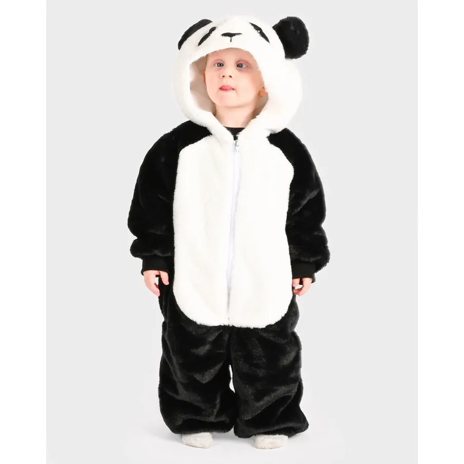 Déguisement panda enfant – “Mysig” noir & blanc – Den Goda Fen