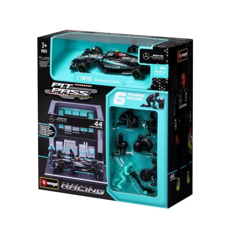 Burago Pit Pass Mercedes-AMG W15 Hamilton 1:43 (2024)