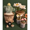 Peluche fleur Marguerite – 25 cm – Doudou et Compagnie 🌼