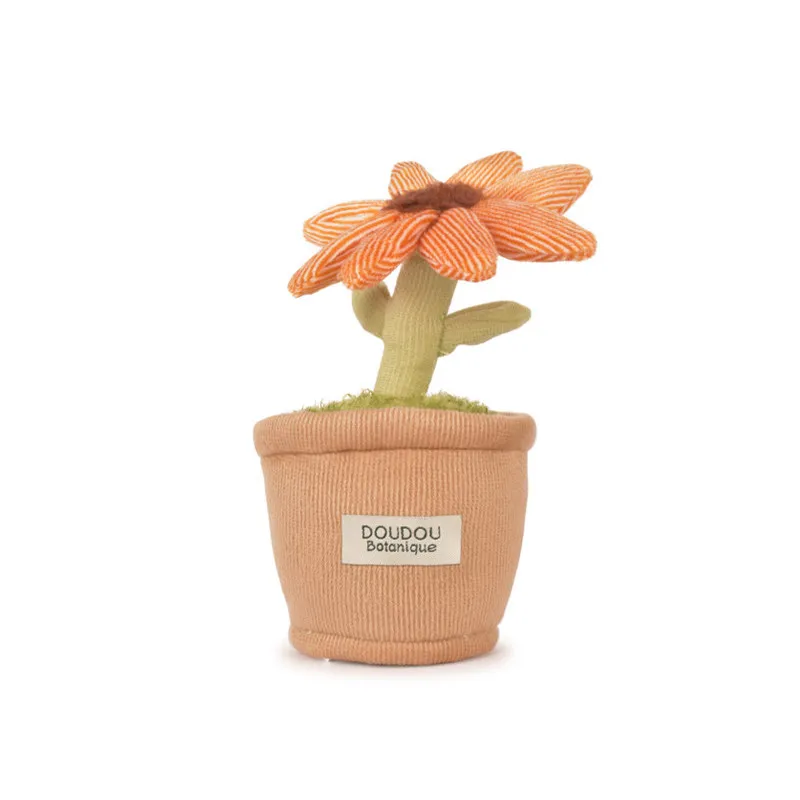 Mini peluche fleur 9 cm – Collection Botanique – Doudou et Compagnie 🌸