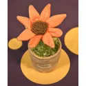 Mini peluche fleur 9 cm – Collection Botanique – Doudou et Compagnie 🌸