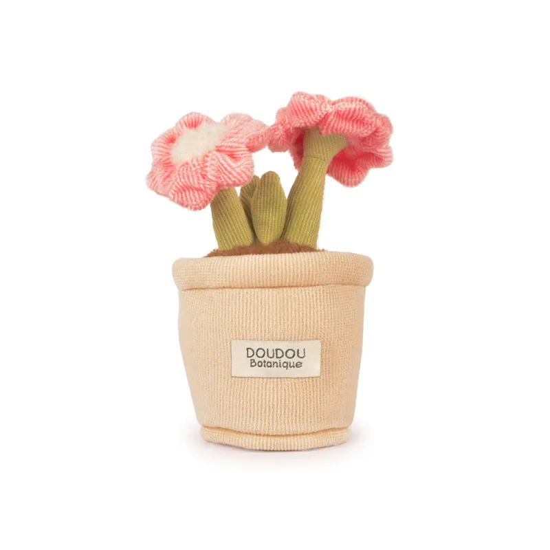 Mini Flower Plush 9 cm – Botanique Collection – Doudou et Compagnie 🌸