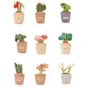 Mini Flower Plush 9 cm – Botanique Collection – Doudou et Compagnie 🌸