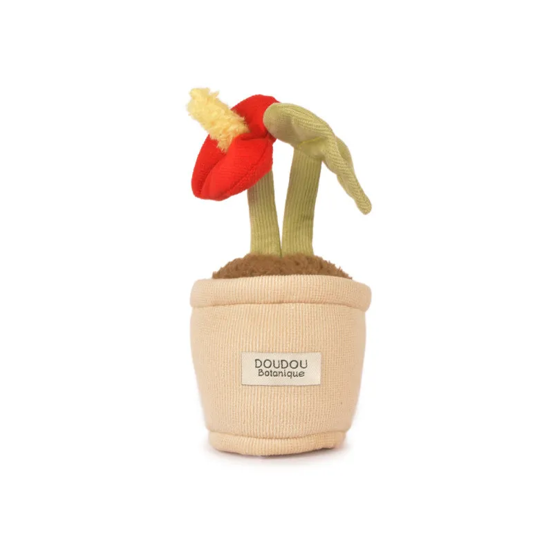 Mini Flower Plush 9 cm – Botanique Collection – Doudou et Compagnie 🌸