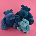 Blue Hippo Plush 18 cm – Histoire d’Ours