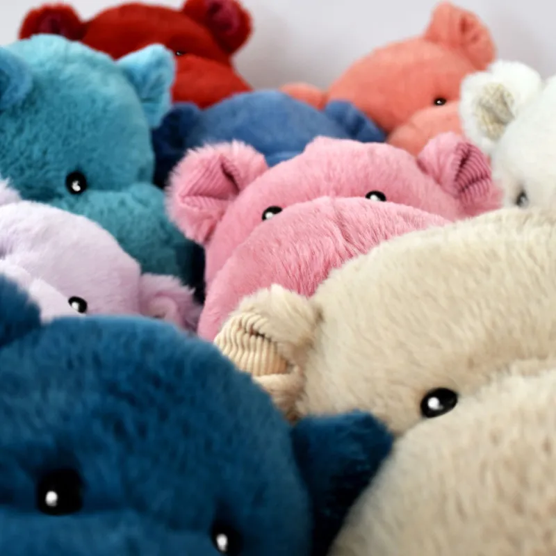 Blue Hippo Plush 18 cm – Histoire d’Ours
