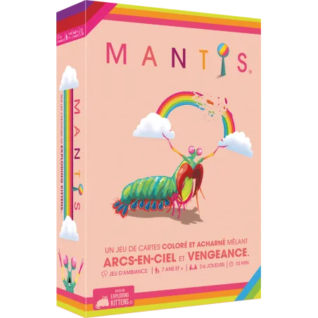 Mantis card game – steal or score fast-paced family game