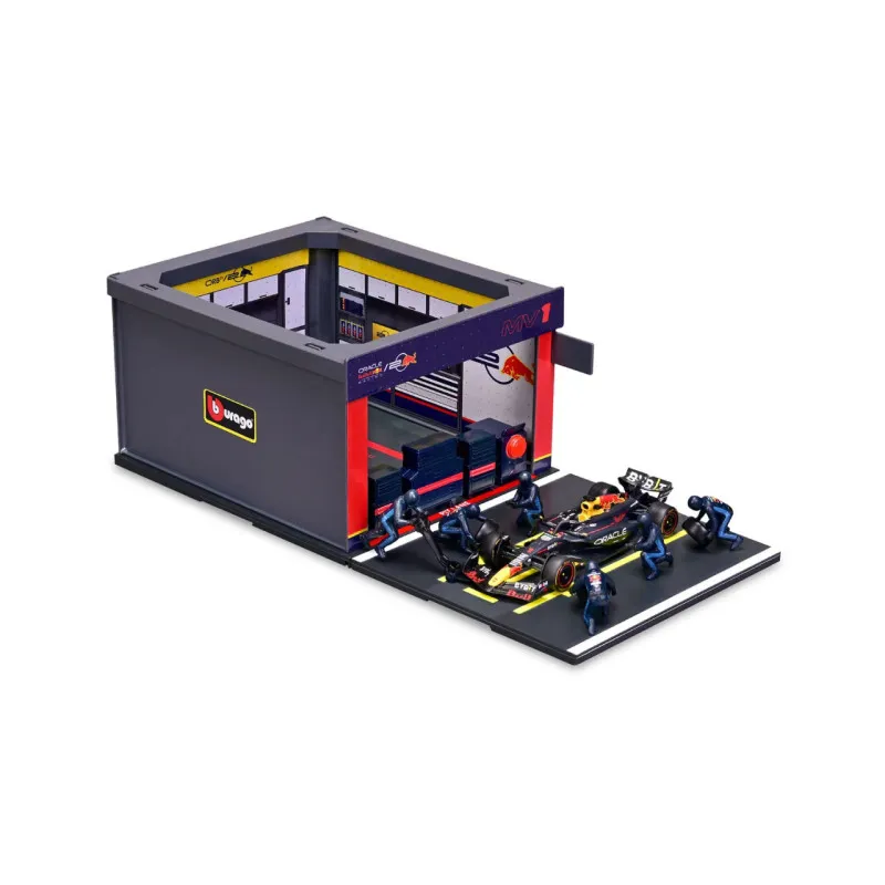 Burago Pit Pass Red Bull SF24 Verstappen 1:43 (2024)