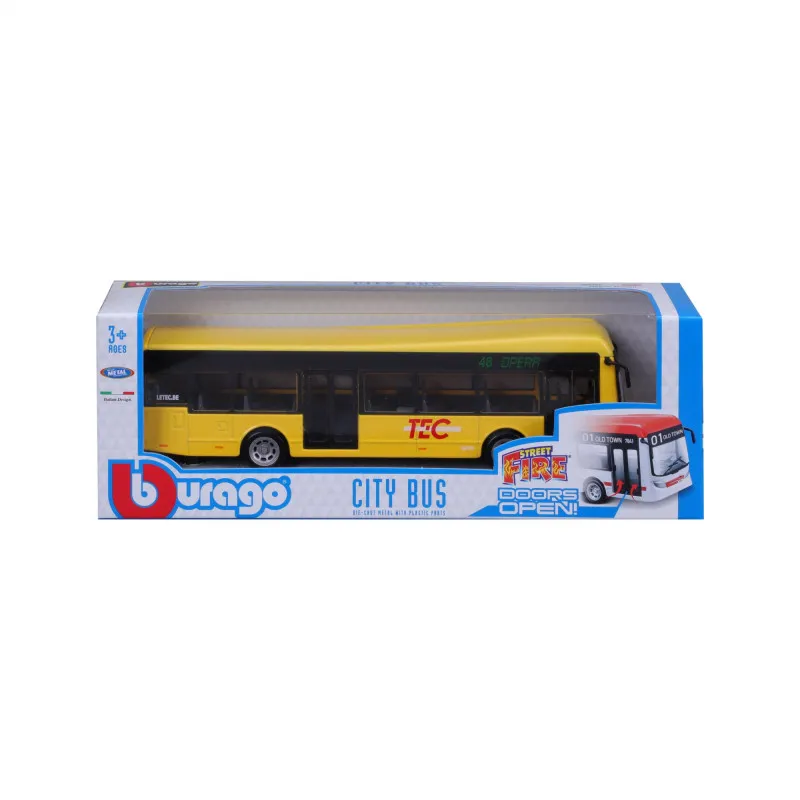 Burago Street Fire - City Bus TEC