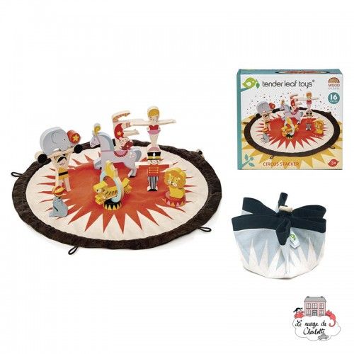 Circus Stacker - TLT-8359 - Tender Leaf Toys - Figures and accessories - Le Nuage de Charlotte