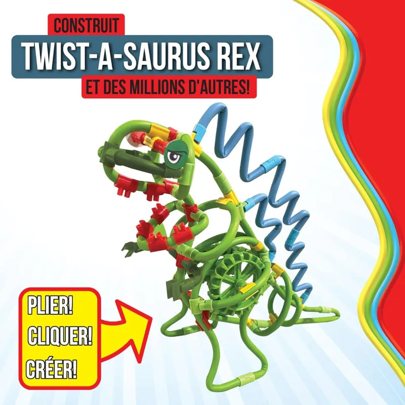 Spaghetteez - Twist-A-Saurus Rex  – 64 pièces