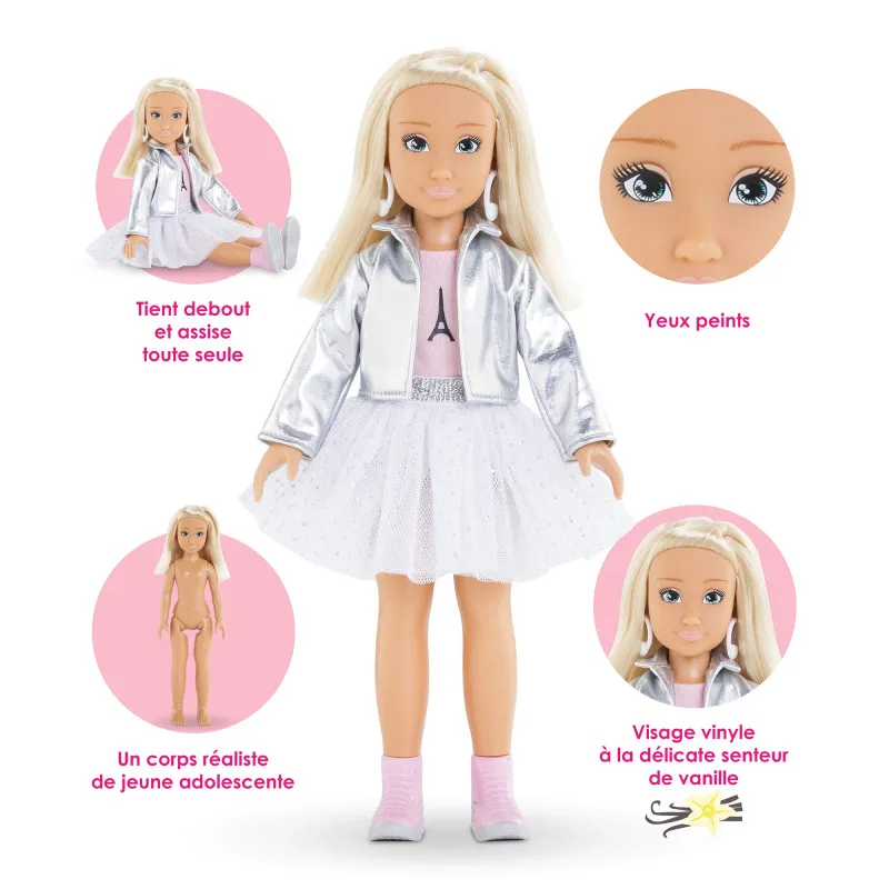 Corolle Girls Valentine Fashion Week Paris Doll Set