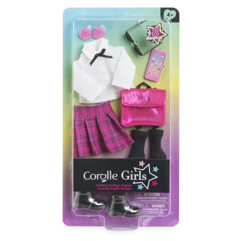 Dressing Collège Anglais pour poupée Corolle Girls