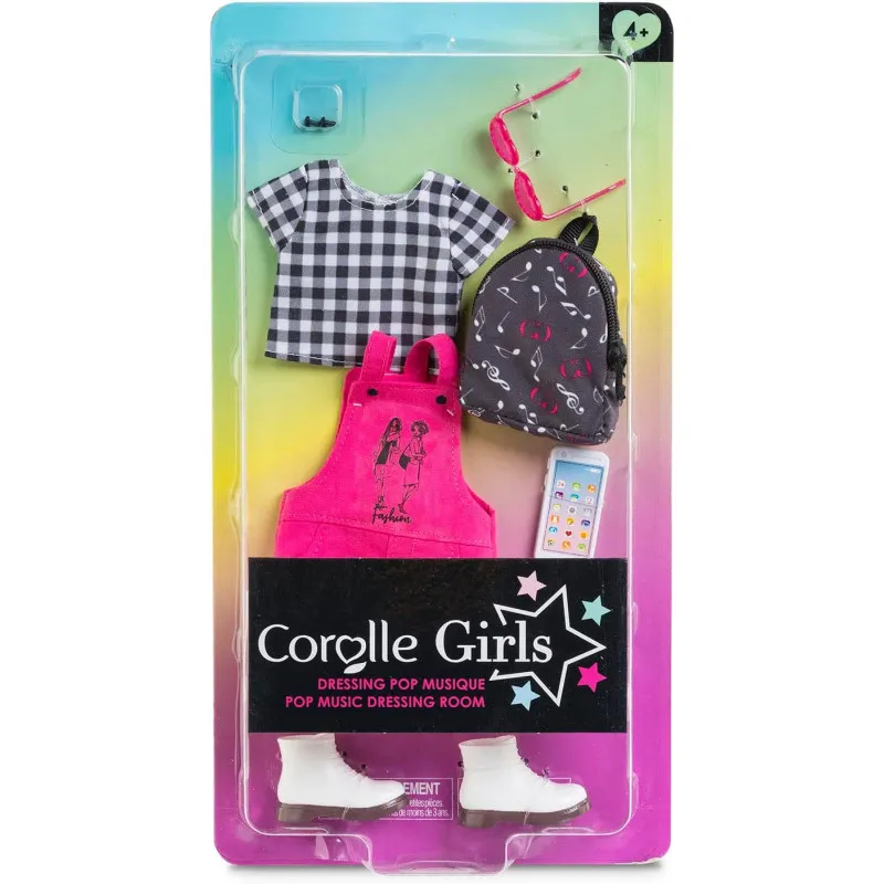 Pop Music and Fashion Dressing for Corolle Girls Dolls